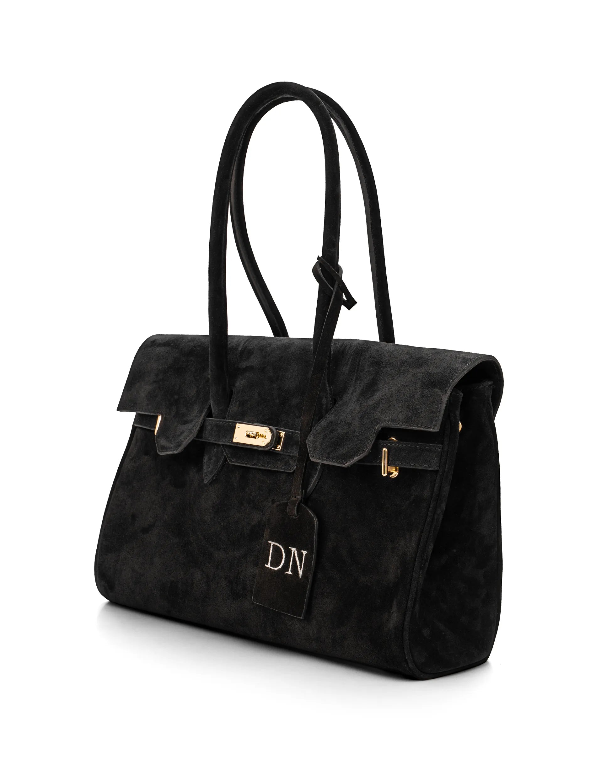 DELİNÂ DIANA - GERÇEK PREMIUM SÜET OMUZ ÇANTASI