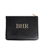 DELİNÂ - NAKIŞ İŞLEMELİ GERÇEK DERİ CLUTCH ÇANTA