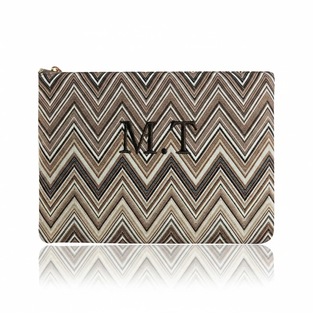 DELİNÂ - NAKIŞ İŞLEMELİ CLUTCH ÇANTA