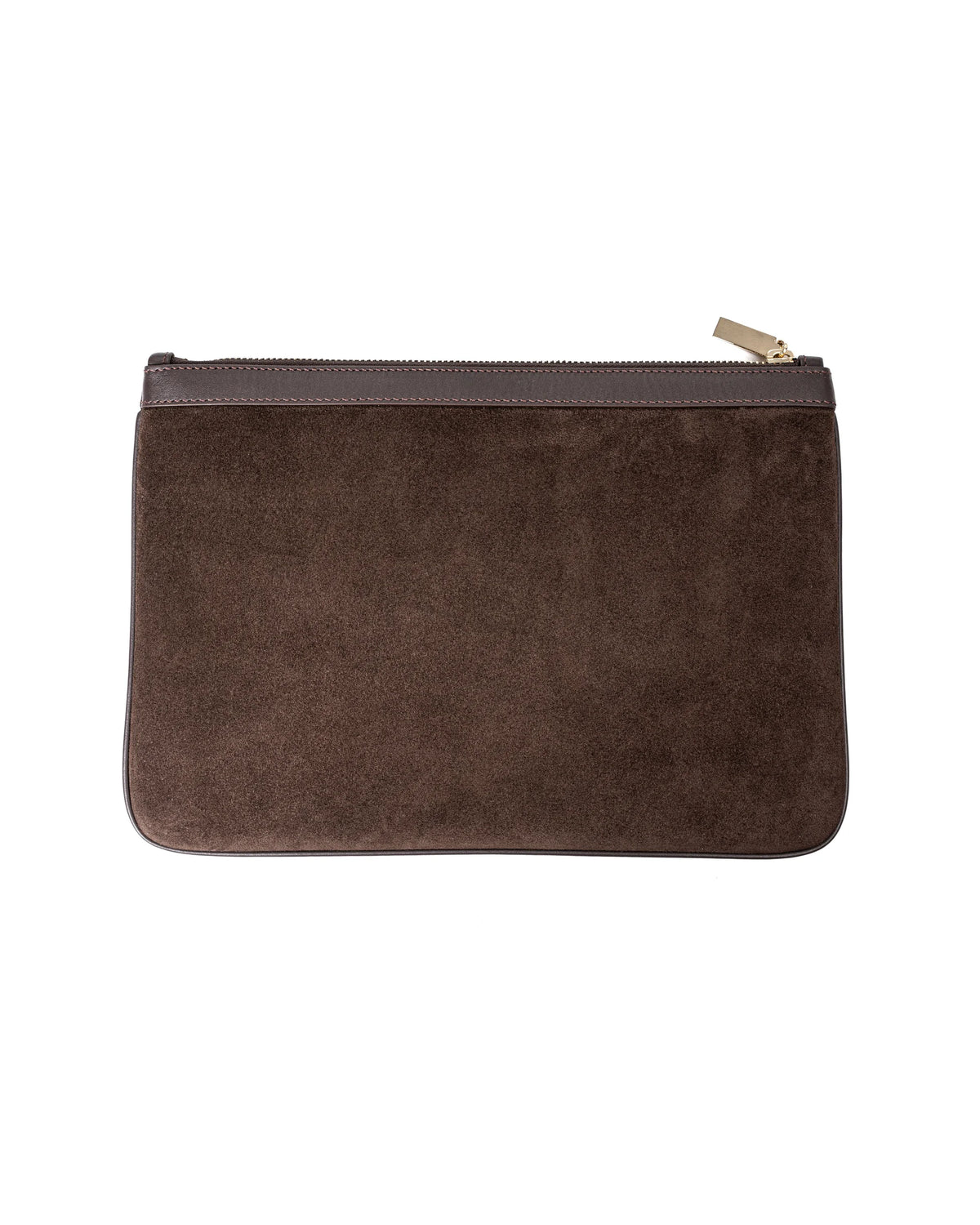 DELİNÂ UMBRA - GERÇEK SÜET DERİ CLUTCH ÇANTA
