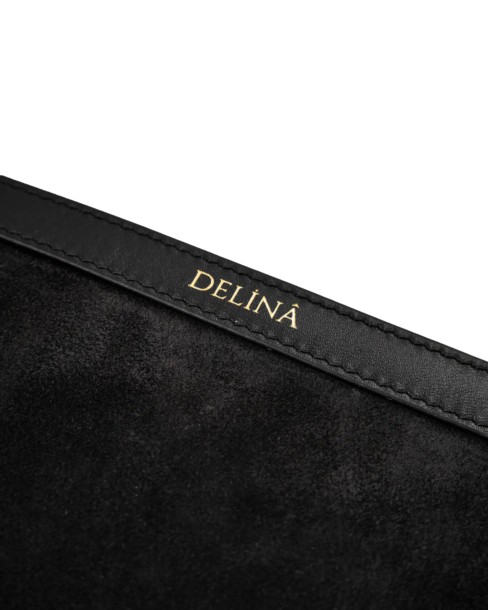 DELİNÂ UMBRA - GERÇEK SÜET DERİ CLUTCH ÇANTA