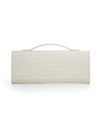 DELİNA VIVA - PREMIUM CROCO DERİSİ CLUTCH ÇANTA